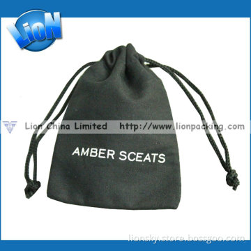 Logo Stamp Brand Cotton Pouch with Custom Size (E-124)